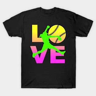 Love Softballn T-Shirt